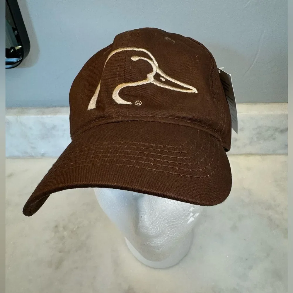 Ducks Unlimited Mens Brown Strapback Hat NWT